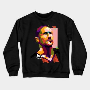 Jaap Stam Footballer In Trends Crewneck Sweatshirt